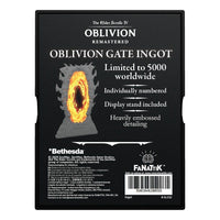 THE ELDER SCROLLS OBLIVION - Porte d'Oblivion - Lingot Edition Limitée