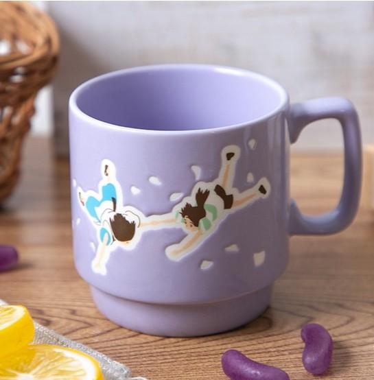 LE VOYAGE DE CHIHIRO - Chihiro & Haku - Mug couleur gauffré