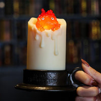 LE CHATEAU AMBULANT - Calcifer Bougie - Statuette 12.5cm