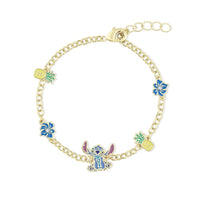 STITCH - Fleurs & Ananas - Bracelet