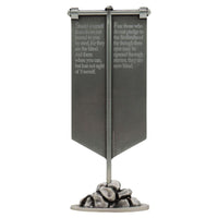 FALLOUT - Brotherhood of Steel Metal Banner - Replique Edition Limité