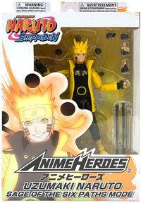 NARUTO - Naruto Sage of Six Paths Mode - Figurine Anime Heroes 17cm