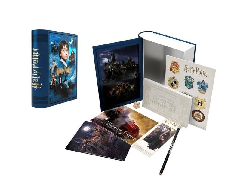 HARRY POTTER - Box Livre en Métal - Vol.1 - Set de Papeterie 7 pc.