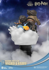 HARRY POTTER - Hagrid & Harry - Statuette D-Stage New Ver. 15cm