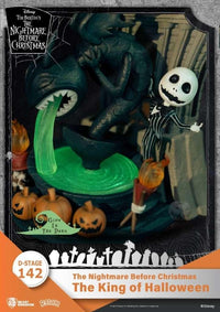L'ETRANGE NOEL DE MONSIEUR JACK -Roi D'Halloween -Diorama D-Stage 15cm