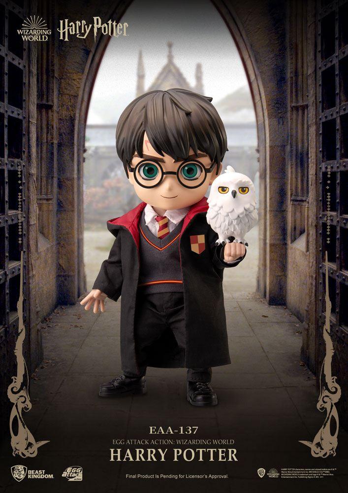 HARRY POTTER - Harry - Figurine Egg Attack Action WIzarding World 11cm
