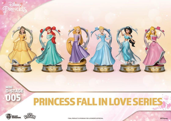 DISNEY - Princess Fall In Love - Fig. Mini Diorama 12cm assortiment x6