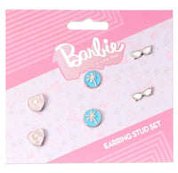 BARBIE - Set de 3 Paires de Boucles d'Oreilles