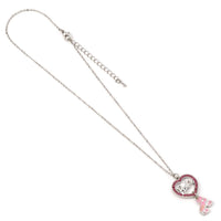 BARBIE - Collier Chaine - Coeur & Patin à Roulettes