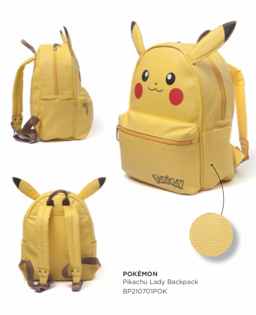 POKEMON - Pikachu - Heady - Mini Sac à dos