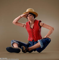 ONE PIECE NETFLIX - Monkey D.Luffy - Figurine S.H. Figuarts 14cm