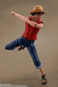 ONE PIECE NETFLIX - Monkey D.Luffy - Figurine S.H. Figuarts 14cm