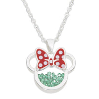 MINNIE - Collier Anniversaire en Laiton Plaqué Argent - Mai