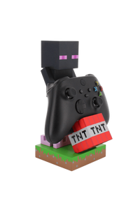 MINECRAFT - Enderman - Support Manette & Portable - 20cm