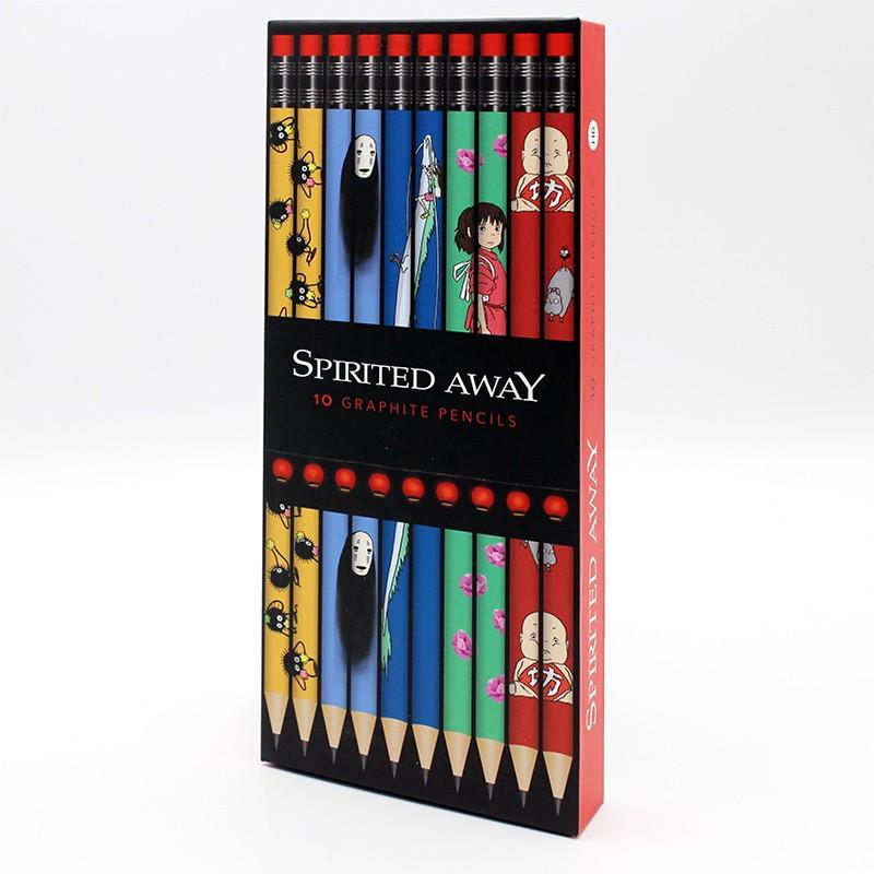 STUDIO GHIBLI - Le voyage de Chihiro - Set de crayons à papier