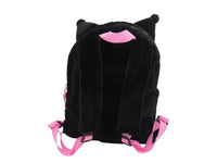 HELLO KITTY - Kuromi - Sac à Dos Fourrure - 30x14x22cm