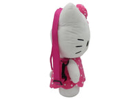 HELLO KITTY - Rose - Sac à Dos Peluche - 35cm