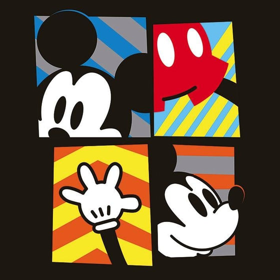 DISNEY - Canvas 40X40 '18mm' - Mickey Mouse Framed