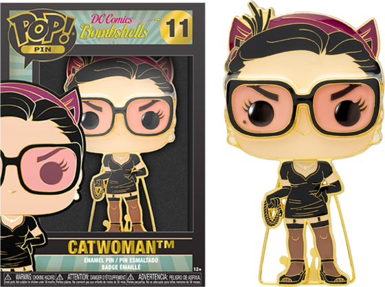 DC COMICS - Pop Large Enamel Pin N° 11 - Catwoman