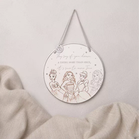 PRINCESSES - Plaque Décorative en Céramique