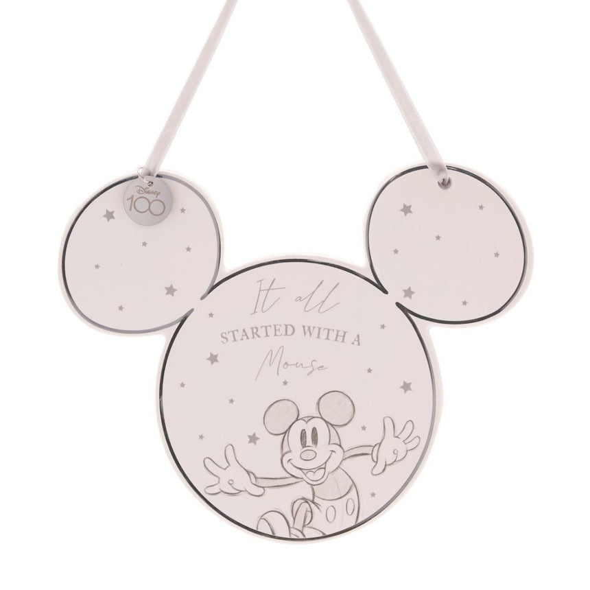 MICKEY - Plaque Décorative en Céramique