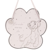 DISNEY - Simba - Plaque Décorative en Céramique