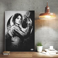 ROGUE ONE MORALITY - Magnetic Metal Poster 45x32 - Jyn