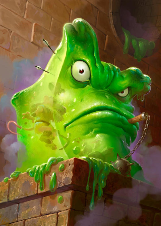 HEARTHSTONE - Magnetic Metal Poster 31x21 - Carnivorous Cube