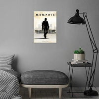 CAR LEGEND - Magnetic Metal Poster 45X32 - Memphis