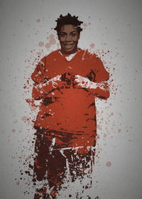 PC SPLATTER - Magnetic Metal Poster 45X32 - Crazy Eyes