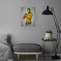 PC SPLATTER - Magnetic Metal Poster 45X32 - Boldly Go
