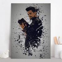 PC SPLATTER - Magnetic Metal Poster 45X32 - Preach