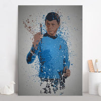 PC SPLATTER - Magnetic Metal Poster 45X32 - Leonard