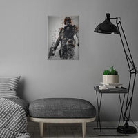 PC SPLATTER - Magnetic Metal Poster 45X32 - I am the law