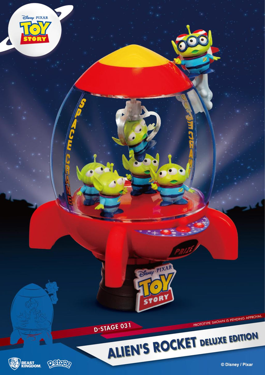 TOY STORY - Alien's Rocket "Deluxe Edition" - Diorama D-Stage 15cm