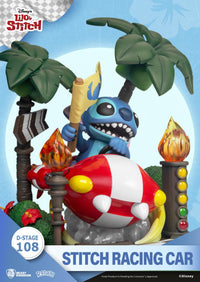 LILO & STITCH - Stitch Racing Car - Diorama D-Stage 14.6cm