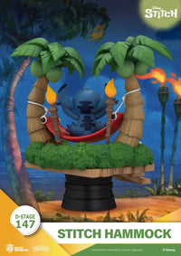 LILO & STITCH - Stitch "Hamac" - Diorama D-Stage 14cm