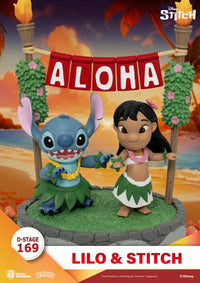 LILO & STITCH - Aloha - Diorama D-Stage 13cm