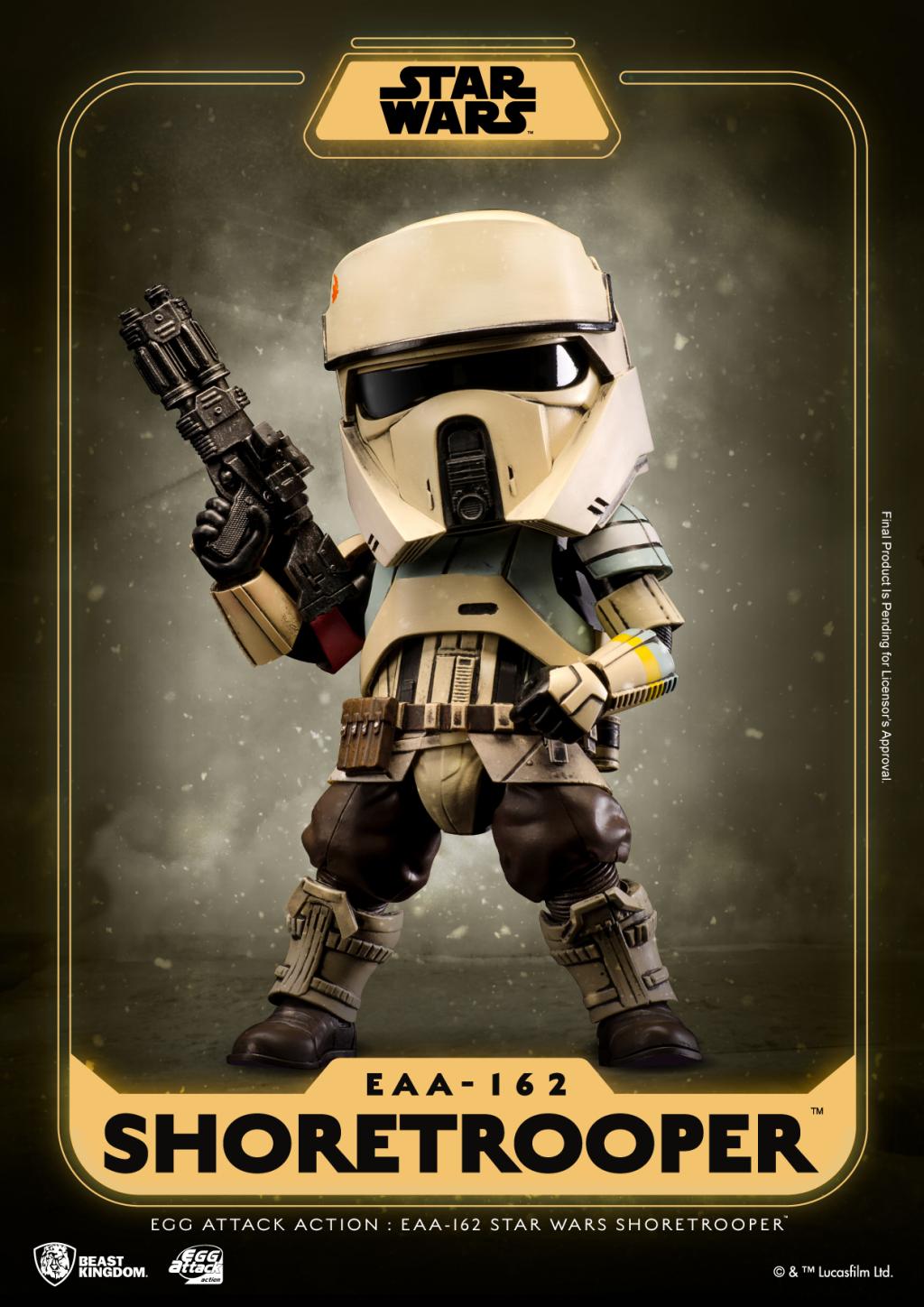 STAR WARS - Shoretrooper - Figurine Egg Attack Action 16.5cm