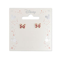 MINNIE - Noeud - 1 Paire de Clous d'Oreilles