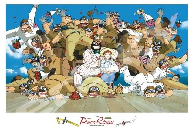 PORCO ROSSO - Photo Commémorative - Puzzle 500P