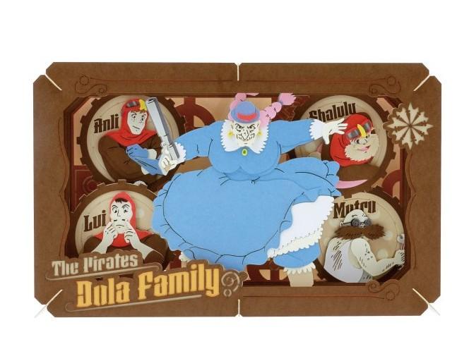 LE CHATEAU DANS LE CIEL - Famille pirate de Dora - Théâtre de papier