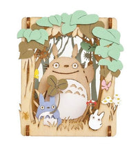 MON VOISIN TOTORO - Totoro - Théâtre de papier Style Bois