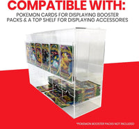 EVORETRO - PREMIUM 6-Slot Acrylic Card Pack Dispenser
