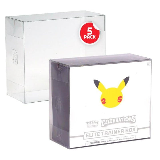 EVORETRO - PET Protector For ETB Pokemon 5pc