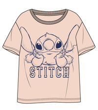 LILO & STITCH - Stitch - T-Shirt Unisex Rose (XL)