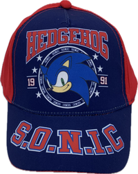 SONIC - Sonic 1991 - Casquette Rouge Enfant 54cm