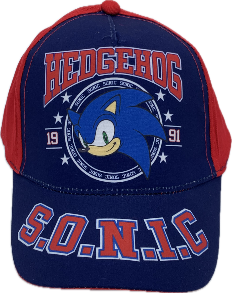 SONIC - Sonic 1991 - Casquette Rouge Enfant 52cm