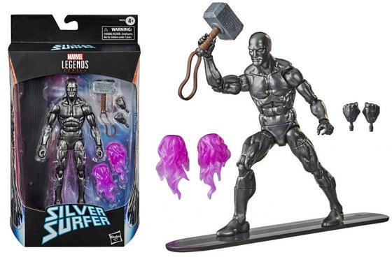 MARVEL - Silver Surfer & Mjolnir - Figurine Marvel Legends Series 15cm