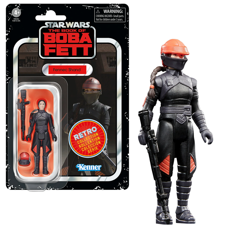 LIVRE DE BOBA FETT - Fennec Shand - Figurine Retro Collection 10cm
